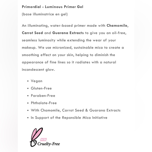 So Susan Primordial Luminous
Primer Gel - Picture 8 of 11